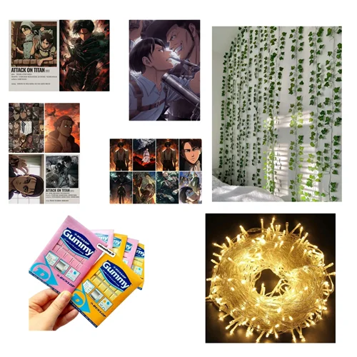 پک دیواری انیمه اتک آن تایتان