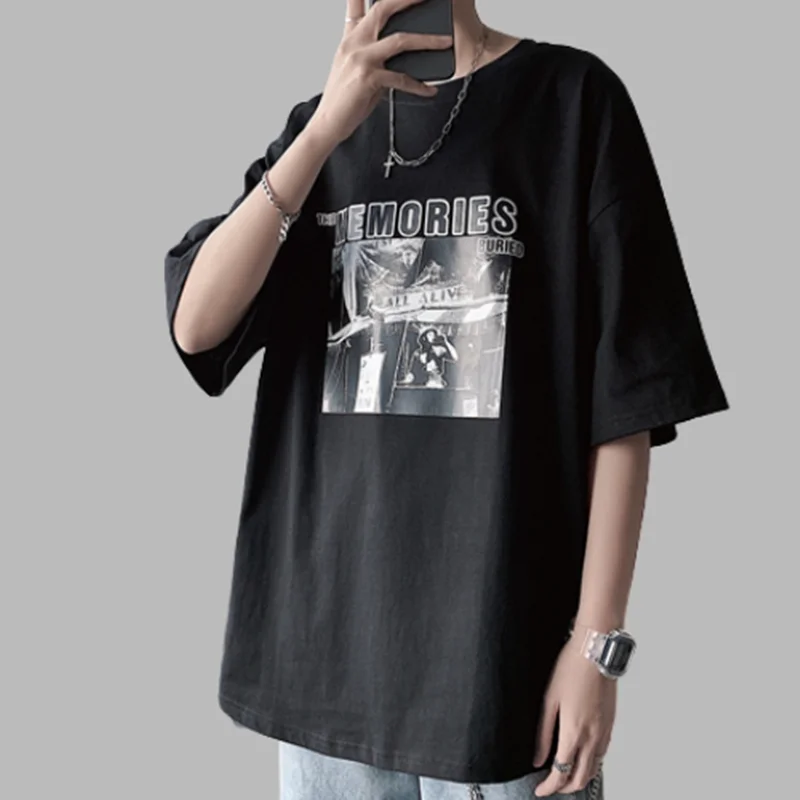 تیشرت  مشکی اور سایز چاپ دلخواه